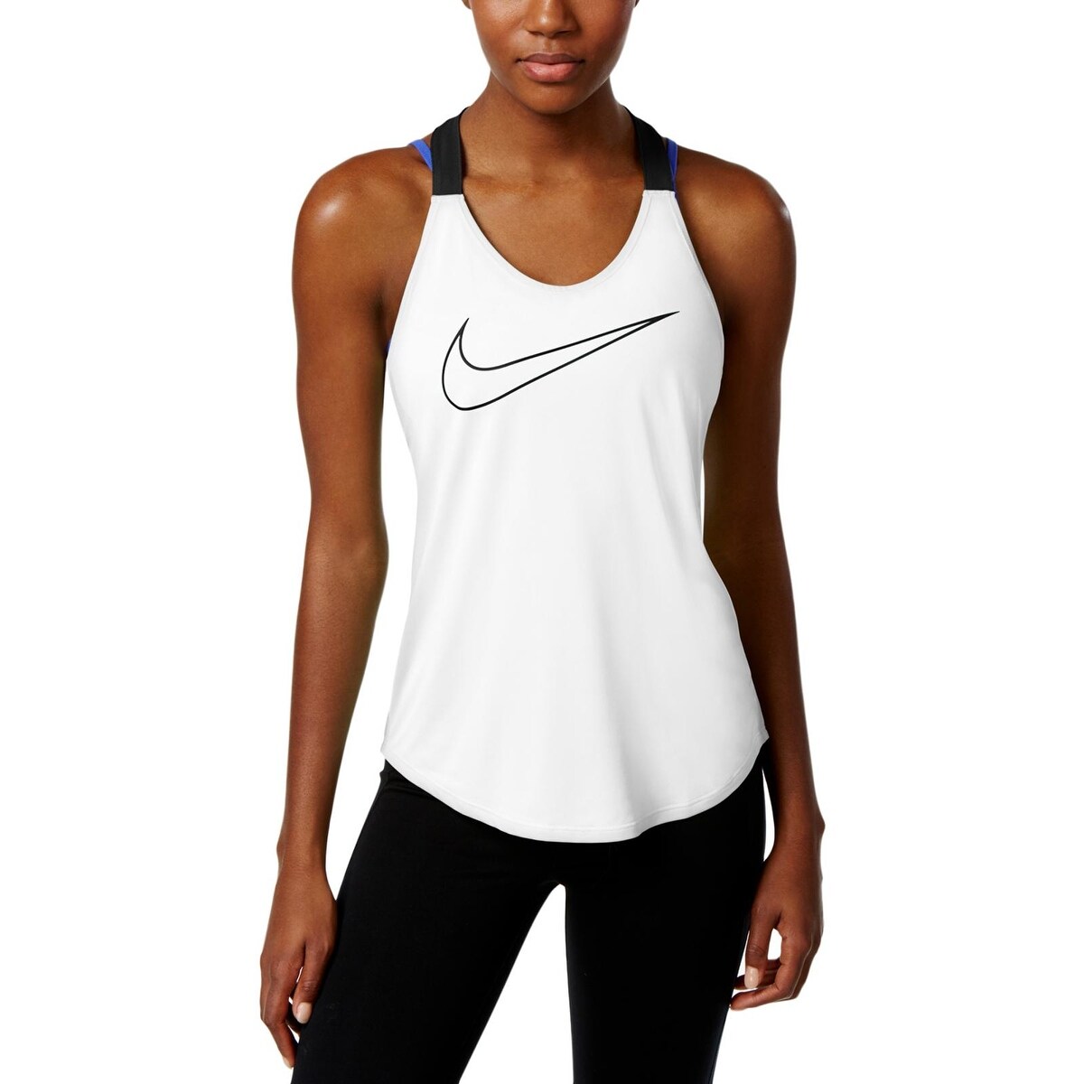 nike open back tank