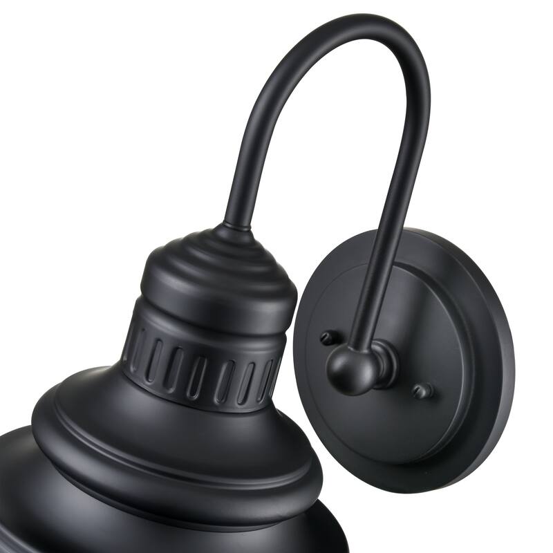 Adda Outdoor Wall Sconce Powder Coated Black - Powder Coated Black