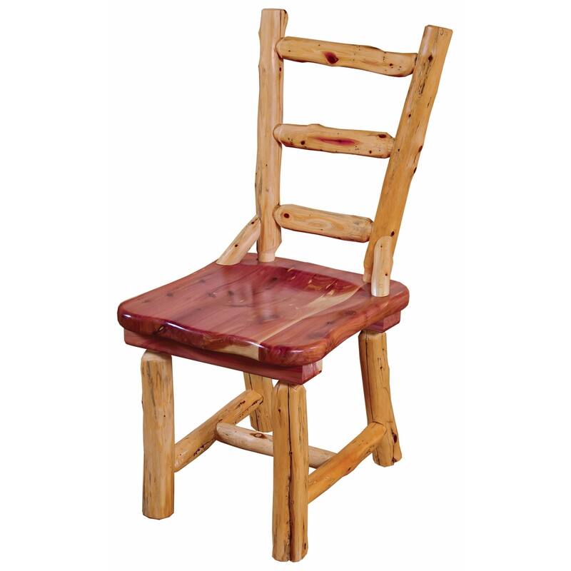 Red Cedar Log - Hexagon Table Set