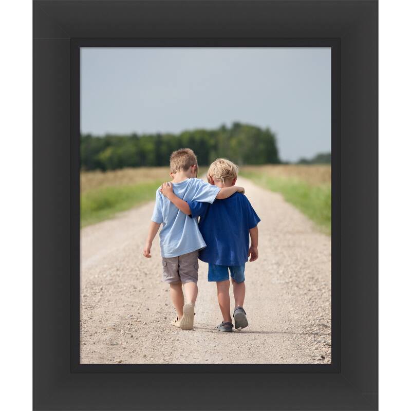 Sloped Picture Frame, Photo Frame - 16x20 - Sloped Black