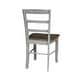 preview thumbnail 38 of 128, International Concepts Solid Wood Madrid Ladderback Chairs, Set of 2 - N/A