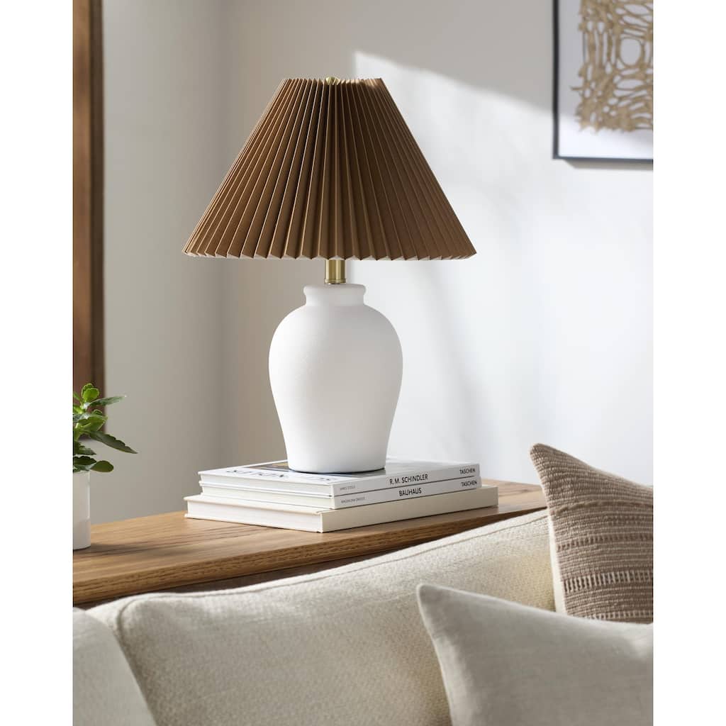 Livabliss Besson Traditional Accent Table Lamp - 19"H x 14"W x 14"D