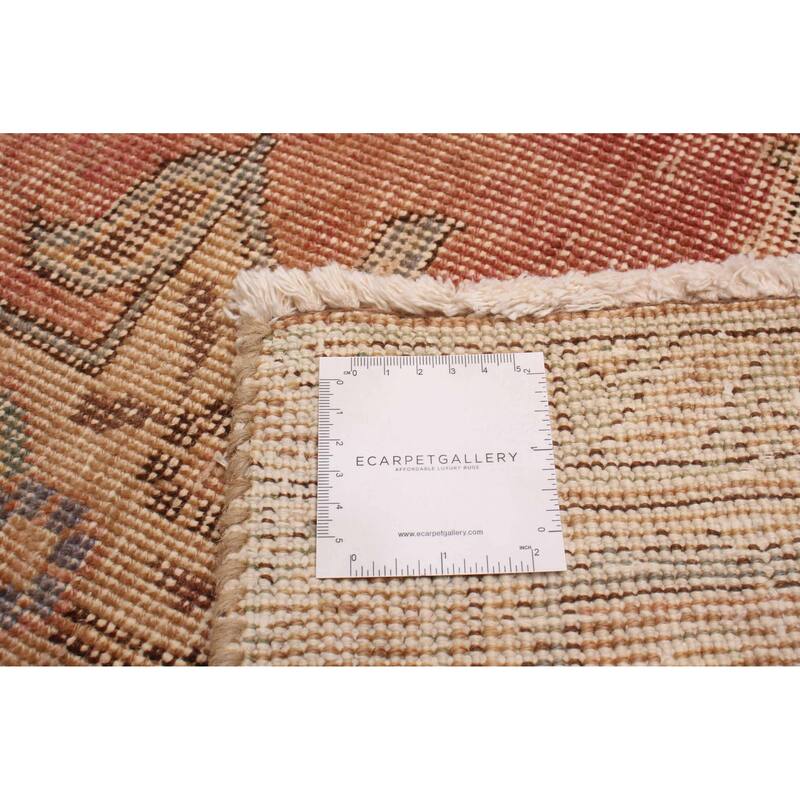 ECARPETGALLERY Hand-knotted Antalya Vintage Copper Wool Rug - 9'7 x 12'6