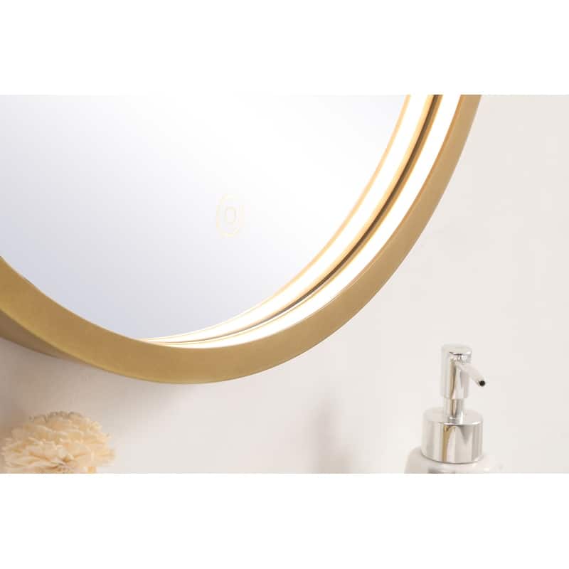 Indigo Home 18 inch LED mirror with adjustable color temperature