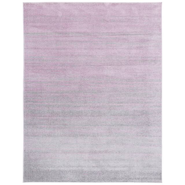 SAFAVIEH Adirondack Vera Modern Ombre Distressed Stripe Area Rug