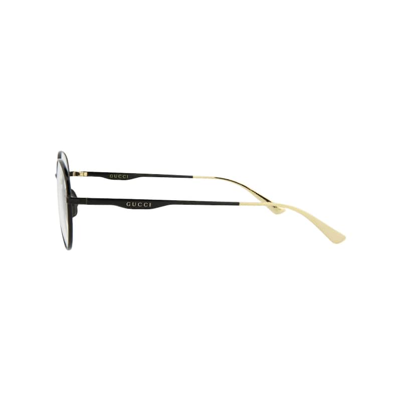 Gucci Round-Frame Metal Optical Frames