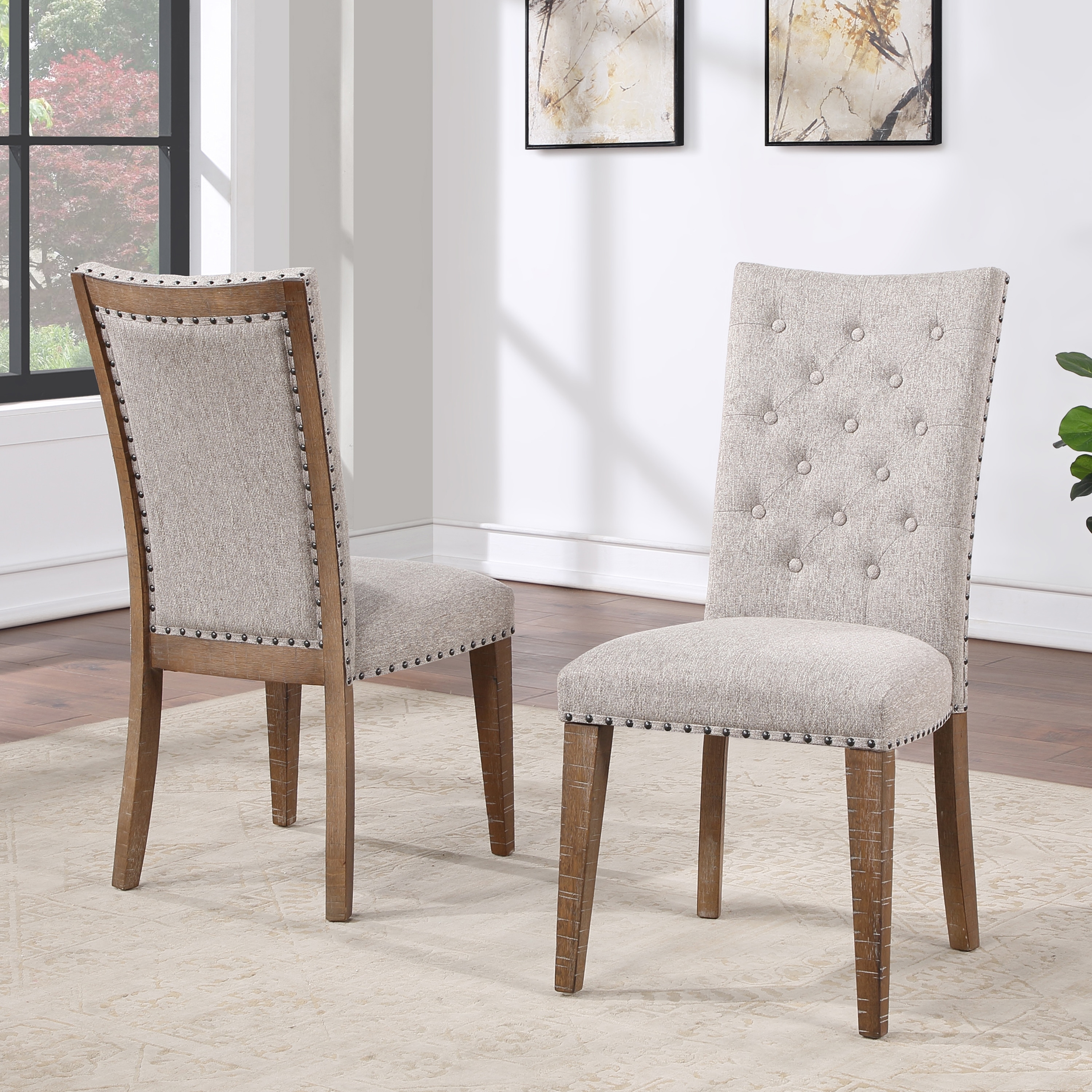 Gray barn dining chairs sale