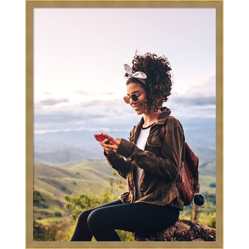 Incline Picture Frame, Photo Frame - 22x28 - Incline Dark Gold