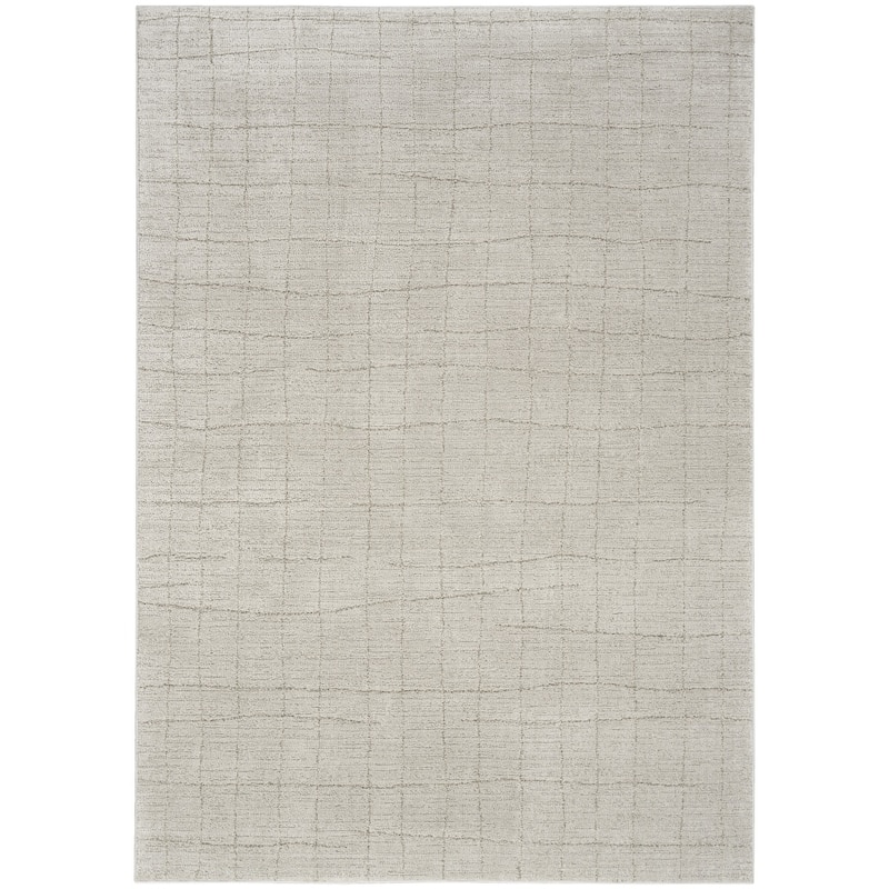 HomeRoots Abstract Scandinavian Rectangle Area Rug