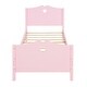 preview thumbnail 3 of 25, Stable and Stylish Wood Platform Bed Classic Design with Solid Pine Construction