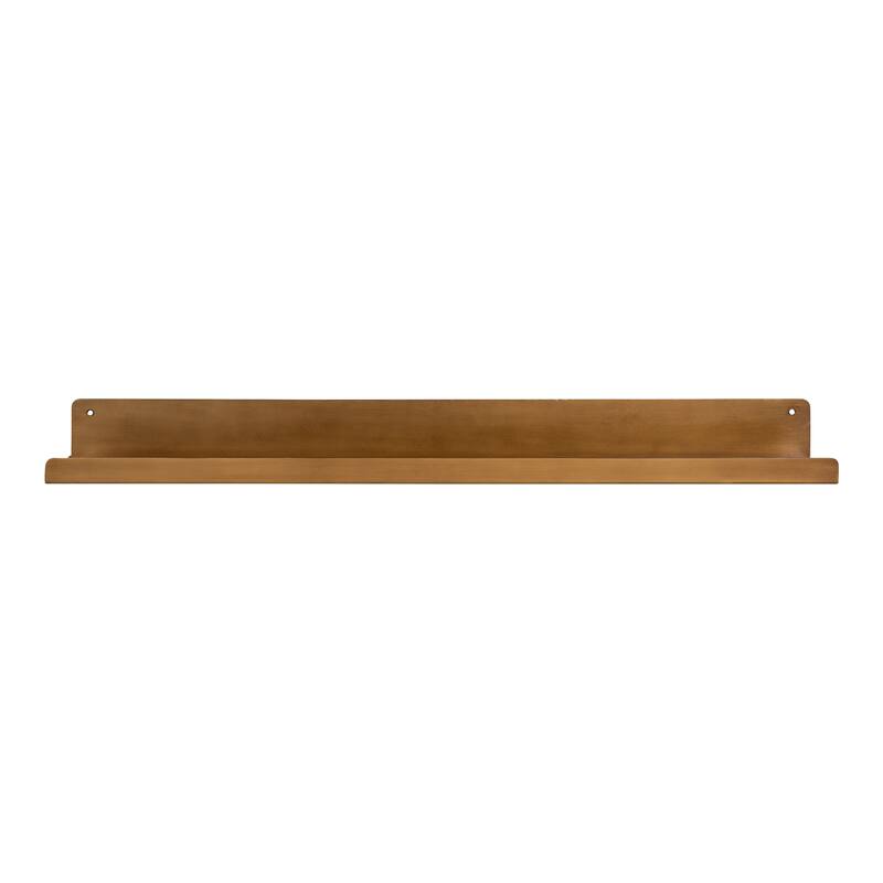 Porch & Den Stringtown Modern Metal Ledge Shelf