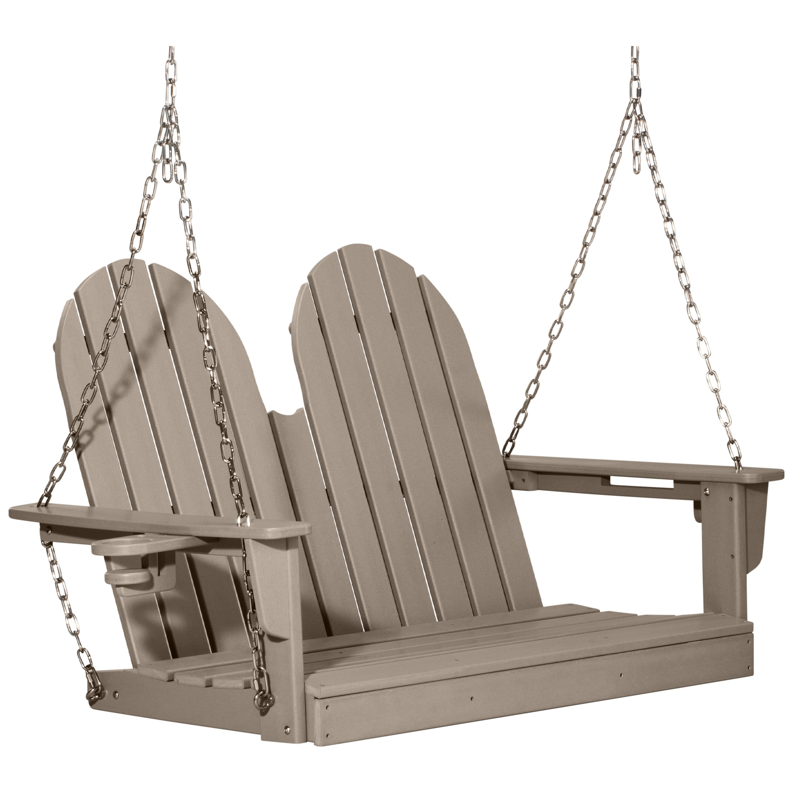 Hanniford Poly Adirondack 50 Inch Porch Swing