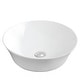 preview thumbnail 2 of 4, Karran Valera 17" Vitreous China Vessel Bathroom Sink in White