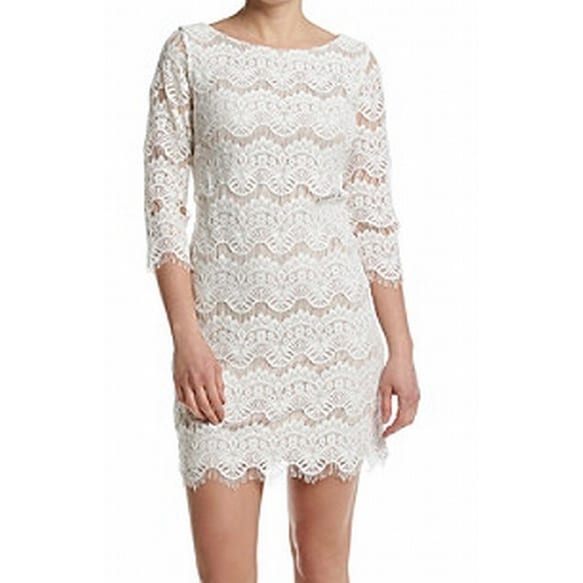womens white dresses size 16