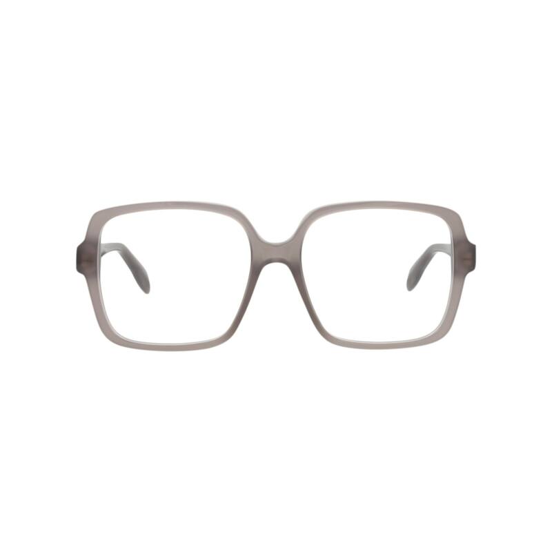 Alexander McQueen Square-Frame Acetate Optical Frames - Grey Grey Transparent - Multi