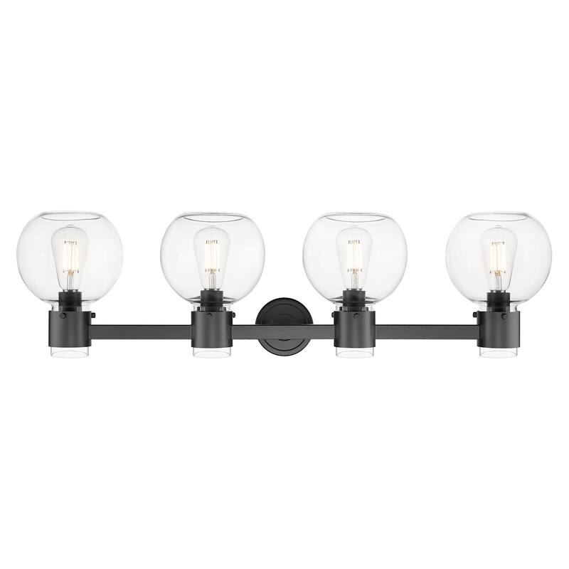 Innovations Lighting 464-4W-G464B-7CL Lawton Sphere 4 Light 34" Wide