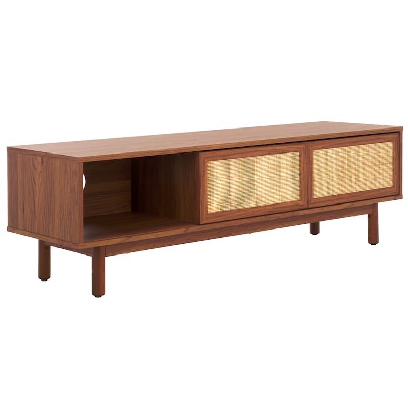 SAFAVIEH Home Aino 2 Door Media Stand - 53Wx15Dx16H