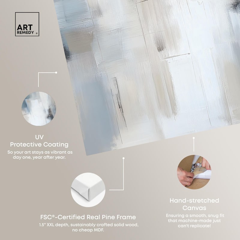 Sculpted Surface Canvas by Art Remedy, Gallery Wrapped
