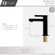 preview thumbnail 35 of 44, STYLISH Single Handle Single Hole Bathroom Faucet - Faucet Height: 6 1/2" Spout Height: 4 1/2"