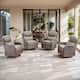 Option Brown Wicker / Grey Cusion