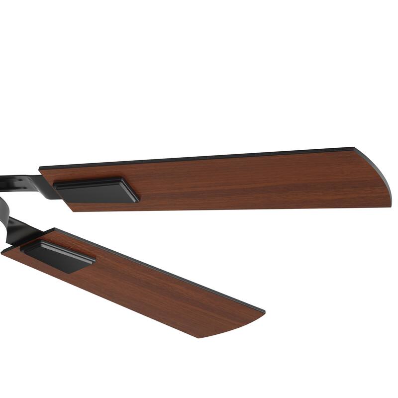 48/52/60-inch Modern Ceiling Fan with LED Light and Remote (3/5/6 Reversible Blades)
