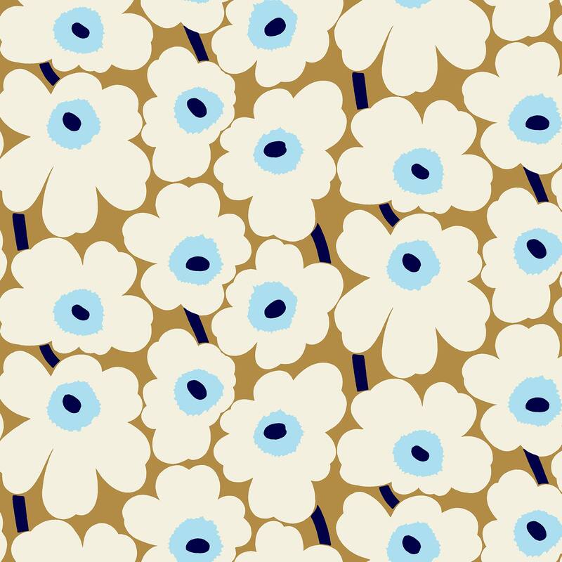 Marimekko Beige Pieni Unikko Peel & Stick Wallpaper