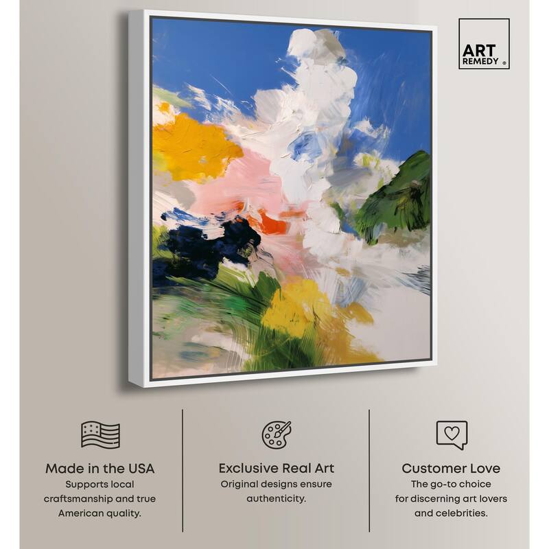 Clouds and Color II Canvas by Art Remedy