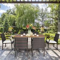 Buy Umbrella Hole Outdoor Dining Sets Online At Overstock Our Best Patio Furniture Deals