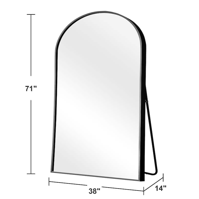 Arched Mirror Modern Full-length Mirror Floor Mirror - 71*38