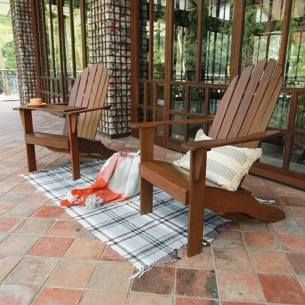 Cambridge Casual Madison Set of 2 Wood Outdoor Adirondack Chair