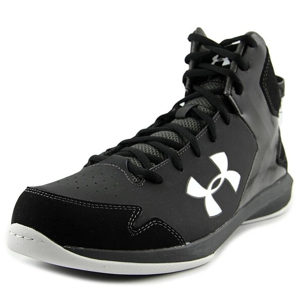 black leather under armour shoes