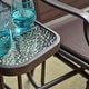 preview thumbnail 27 of 26, Outsunny 3-pc. Outdoor Sling Fabric Gliding Rocker Chairs w/ Table
