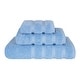 preview thumbnail 88 of 100, 3 Piece Bathroom Towel Set 100% Cotton Luxury Turkish Bath Hand Towels Extra Large Face Towels Clearance Set Sky Blue