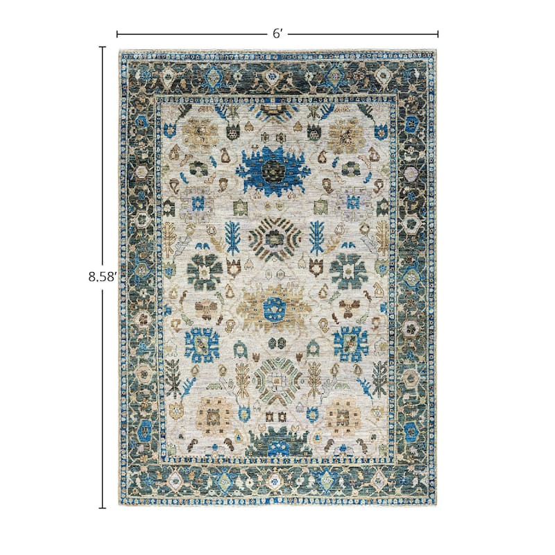 Serapi, One-of-a-Kind Hand-Knotted Area Rug - 6' 0" x 8' 7"