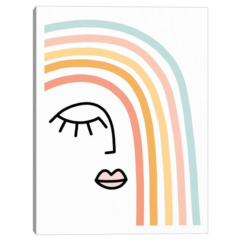 Rainbow State of Mind Canvas Art Print