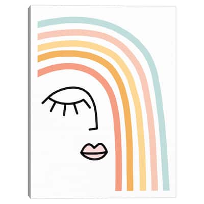Rainbow State of Mind Canvas Art Print