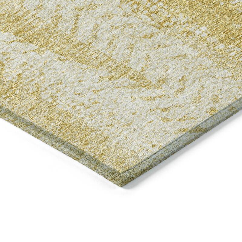 Machine Washable Indoor/ Outdoor Chantille Modern Imprints Rug