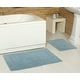 preview thumbnail 78 of 124, Fabstyles Basix Soft & Absorbent Reversible Cotton Bath Rug 16 x 24 - Teal