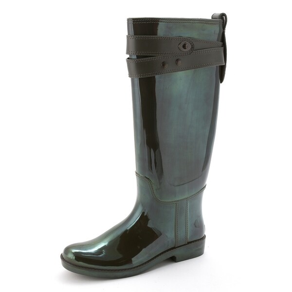 coach talia rain boots