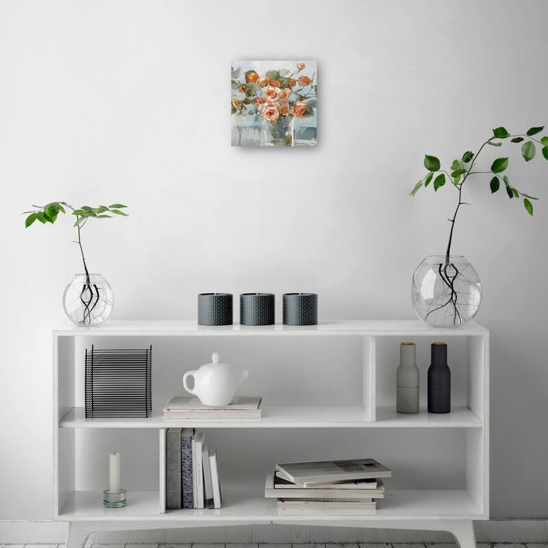 Peachy Dreams By Studio Arts Canvas Art Print