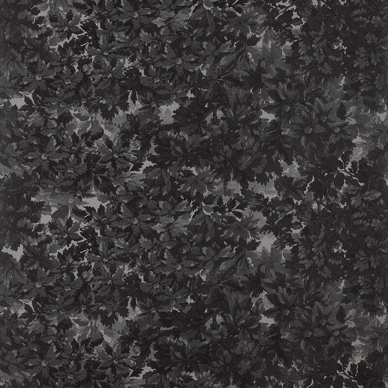Timeless Ticking Peel and Stick Wallpaper by Jeremiah Brent - 28 sq. ft. - 28 sq. ft. - Black/Gray