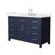 Option Dark Blue / Giotto Quartz Top / Brushed Nickel