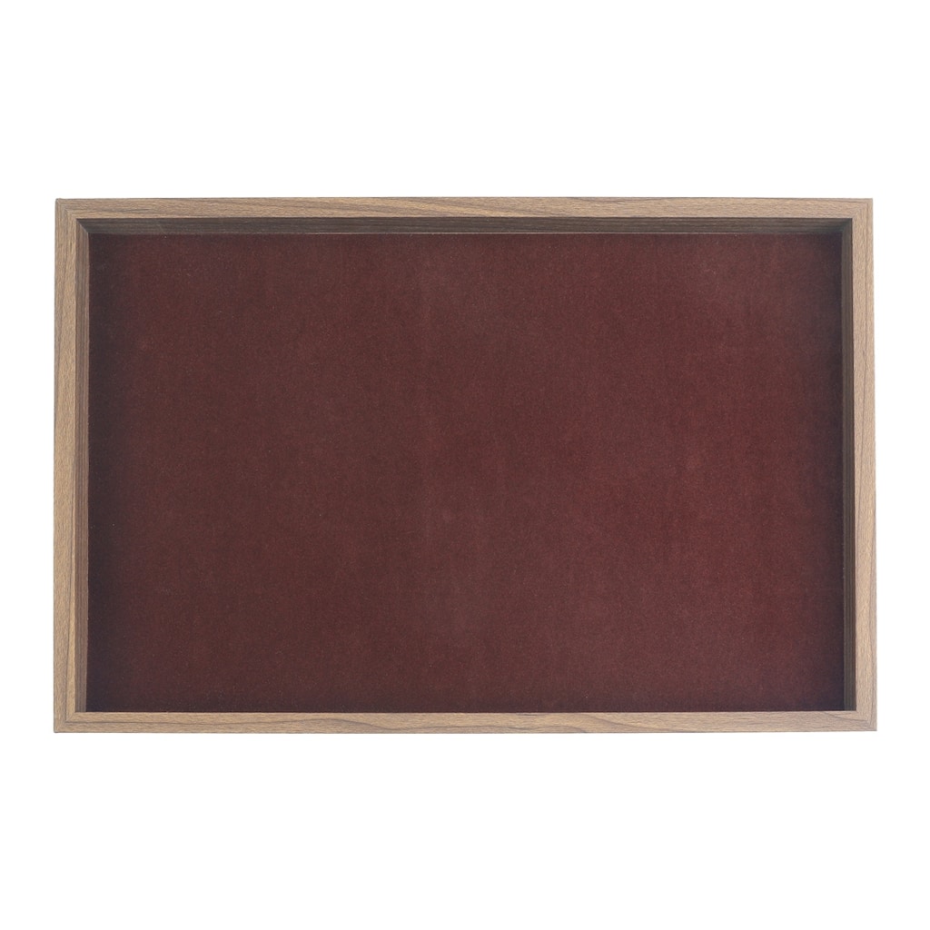 Velvet Jewelry Organizer Trays with Removable Dividers for Drawers, Jewelry Organizer Drawer Inserts Container Display Case