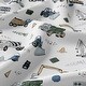 preview thumbnail 6 of 4, Sweet Jojo Designs Construction Truck Boy Toddler Pillow with Pillowcase 13x18 in. Grey Blue Green Transportation Zone Vehicles