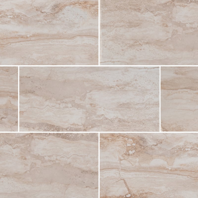 Ackland AKNPTBER12X24P-CA Beraldi - 12" x 24" Porcelain Solid Floor