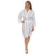 Leisureland Women's Lace Robe, Luxury Lace Trim - On Sale - Bed Bath ...