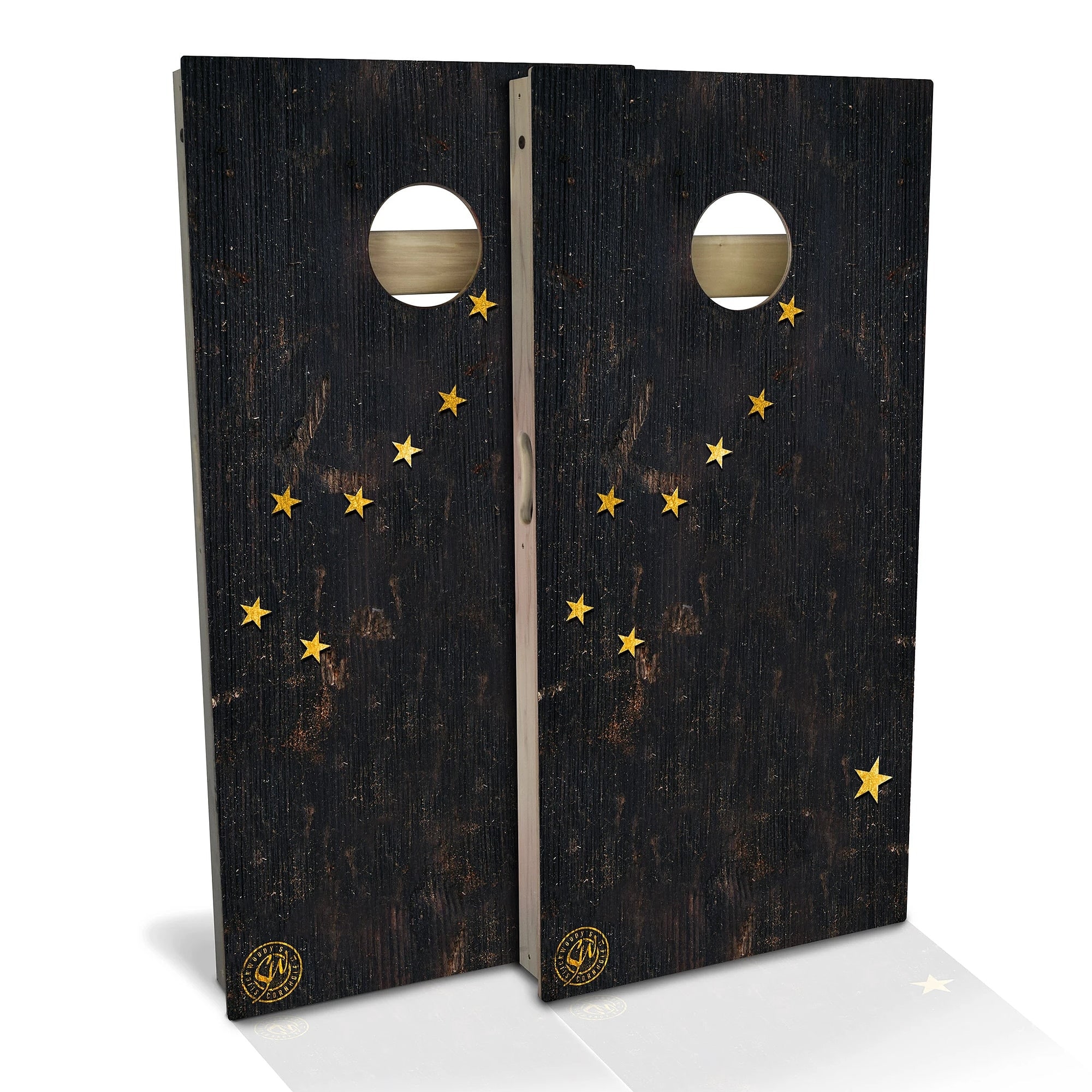 Alaska Flag Outdoor Cornhole Board Set
