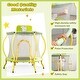 preview thumbnail 14 of 16, Trampolines 48" Round Mini Bouncer with Enclosure