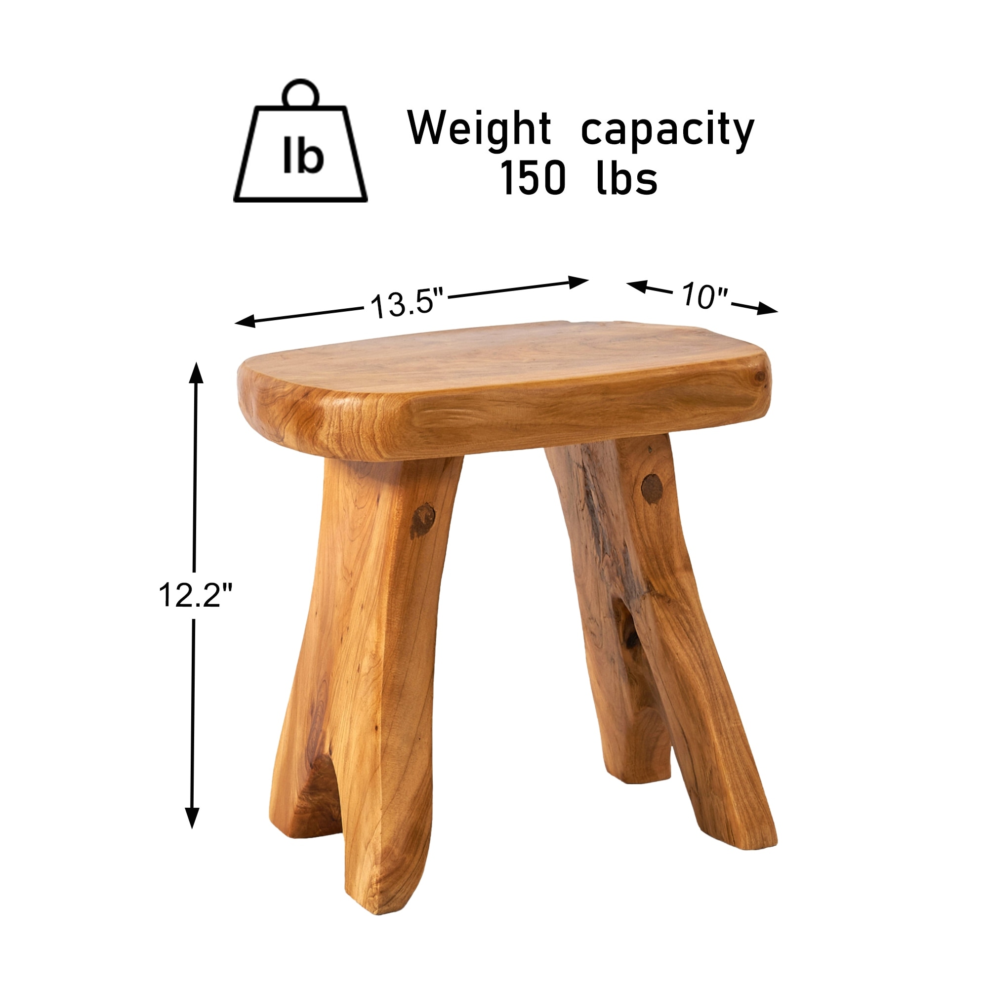 Greenage Cedar Roots Wood Bench - Overstock - 31762427