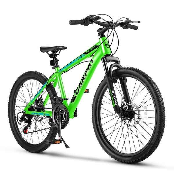 Rycheer Elecony 24 inch Mountain Bike Bicycle for Adults Aluminium Frame Bike Shimano 21 Speed with Disc Brake On Sale Bed Bath Beyond 41162631
